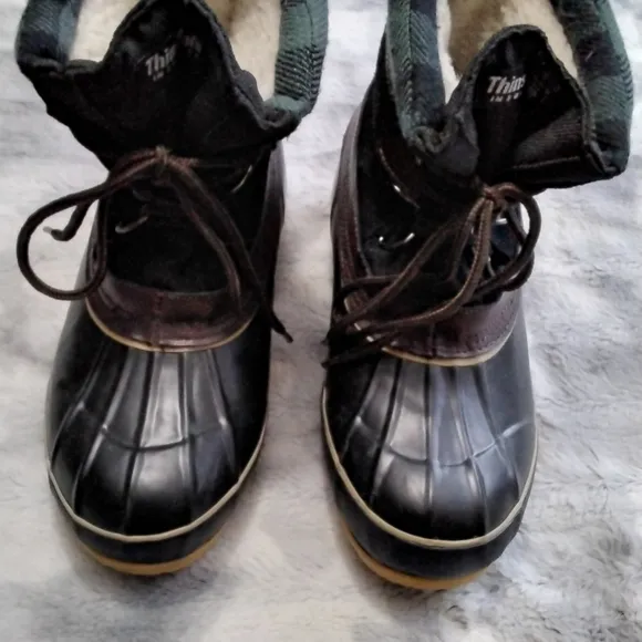 Thinsulate Thermal Insulation Steel Shank Boots.  Size 7