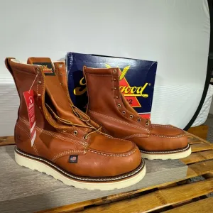 Thorogood American Heritage Men’s Size 11.5 D Steel Toe 8&quot; Work Boots 804-4208