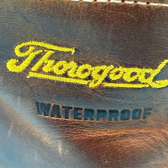 Thorogood men 8.5 steel toe waterproof work boots USA
