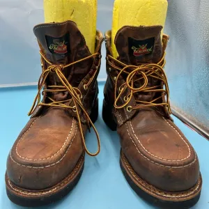 Thorogood men 8.5 steel toe waterproof work boots USA