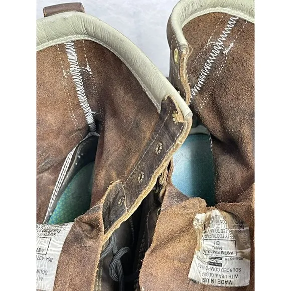Thorogood Men's 8&quot; Steel Toe Work Boots Size 11 D