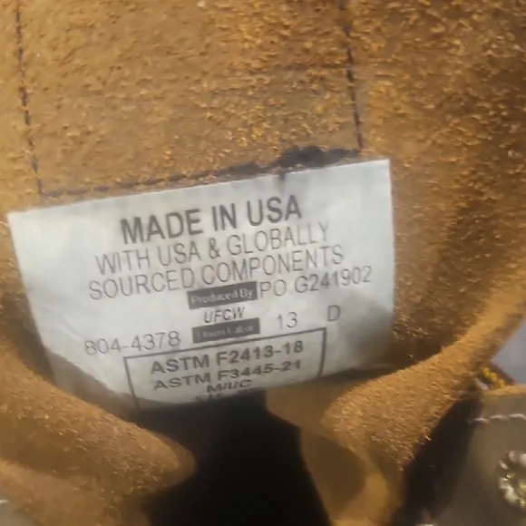 Thorogood Safety Toe Work Boots