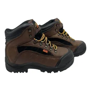 Thorogood Womens Work Boots Brown I-Met Metatarsal Guard Steel Toe 7.5M 504-4312