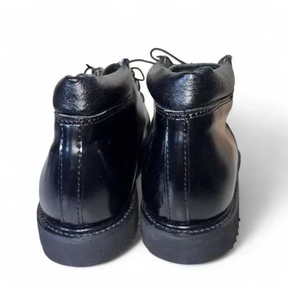 Thorogood Uniform Classic Style Leather Polishable Boots Black Men's 7.5 EE