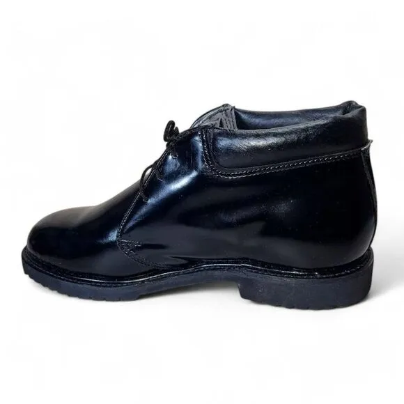 Thorogood Uniform Classic Style Leather Polishable Boots Black Men's 7.5 EE