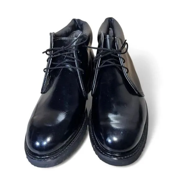 Thorogood Uniform Classic Style Leather Polishable Boots Black Men's 7.5 EE