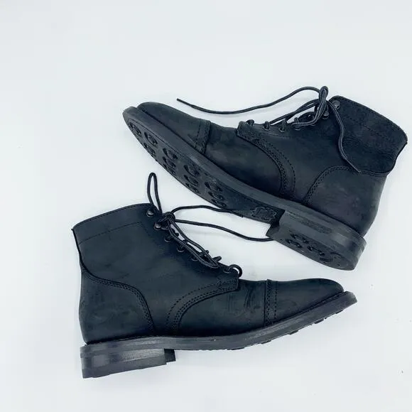 Thursday Boot Co. Captain Boots in Black Matte