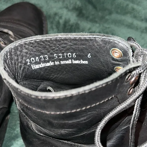 Thursday Everyday “Captain” Black Leather Boots EUC Men’s 9.5 $225