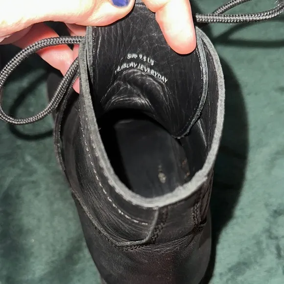 Thursday Everyday “Captain” Black Leather Boots EUC Men’s 9.5 $225