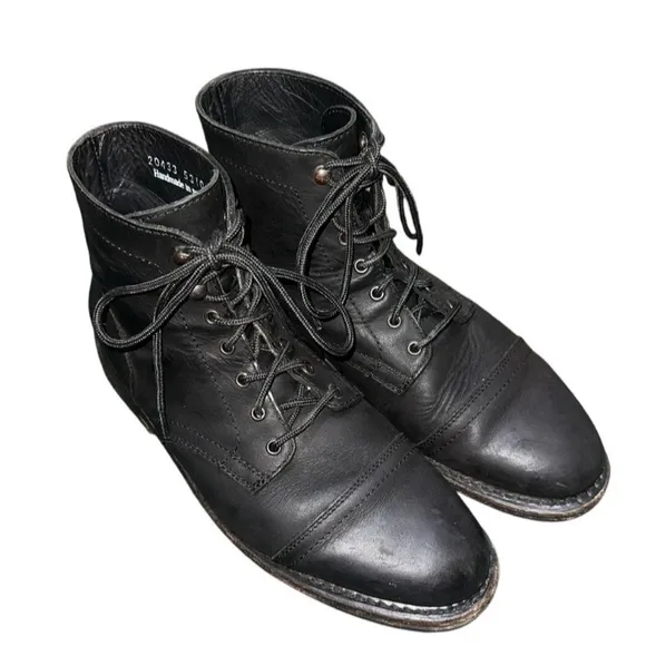 Thursday Everyday “Captain” Black Leather Boots EUC Men’s 9.5 $225