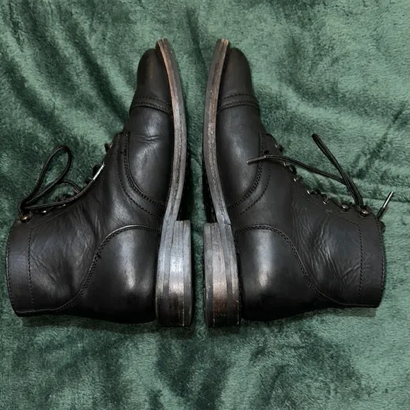 Thursday Everyday “Captain” Black Leather Boots EUC Men’s 9.5 $225