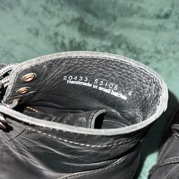 Thursday Everyday “Captain” Black Leather Boots EUC Men’s 9.5 $225