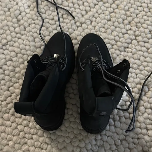 Timberland Black Combat Boots