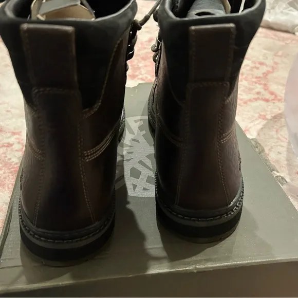 Timberland Brown Leather Boots Classic Durable Design