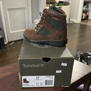 Timberland Dark Brown Leather Boots