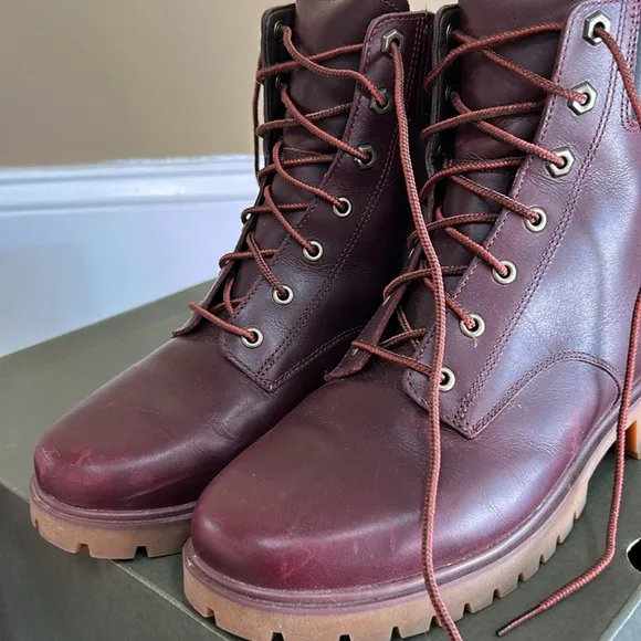 Timberland Jayne 6” Burgundy  Boots
