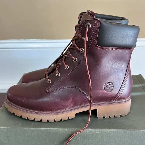 Timberland Jayne 6” Burgundy  Boots
