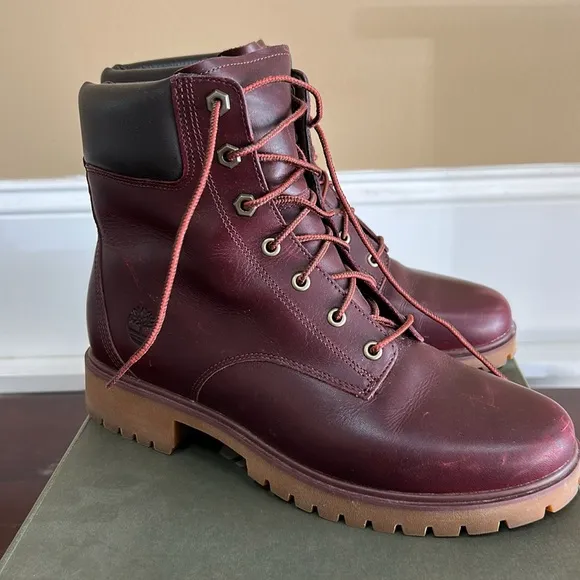 Timberland Jayne 6” Burgundy  Boots