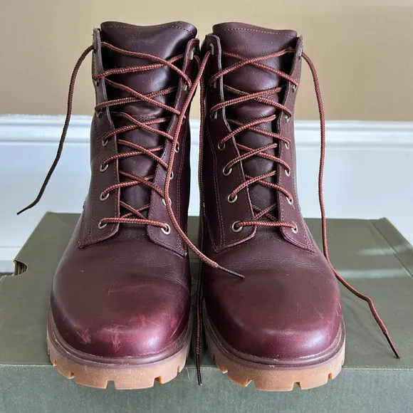 Timberland Jayne 6” Burgundy  Boots