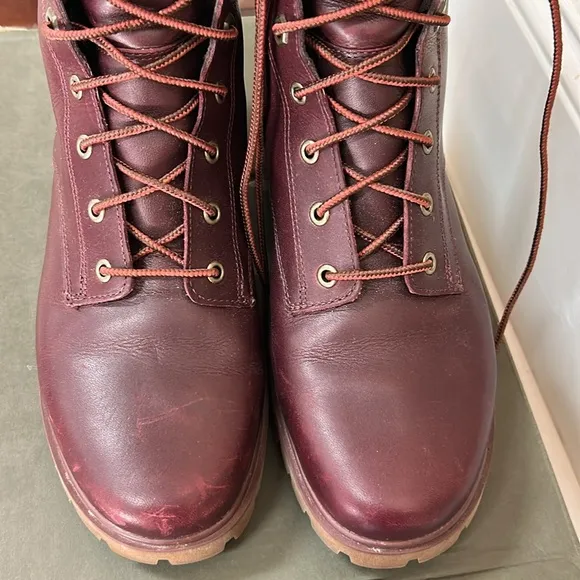 Timberland Jayne 6” Burgundy  Boots