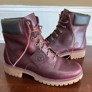 Timberland Jayne 6” Burgundy  Boots