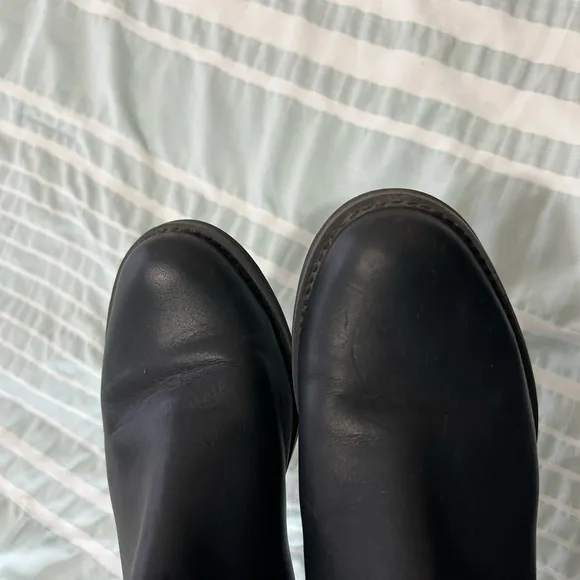Timberland Magby Low Chelsea Black Ankle Boots with Elastic Panels size 7.5