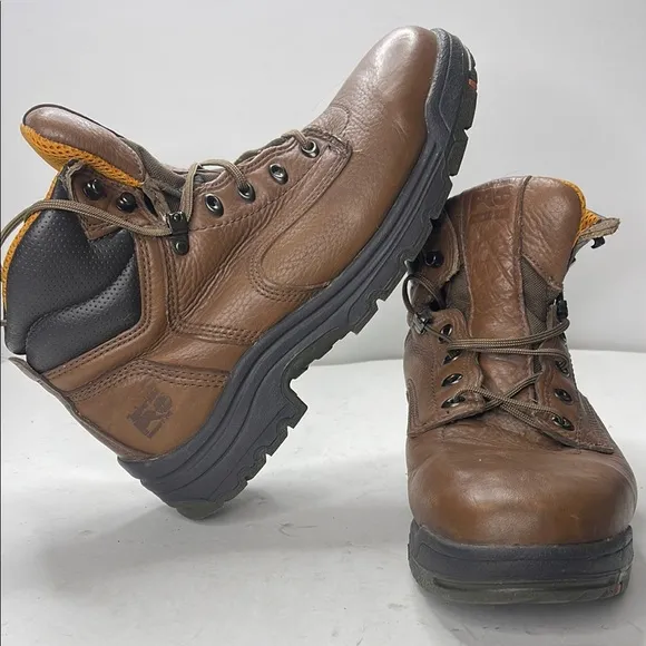 Timberland PRO Brown and Black Work Boots