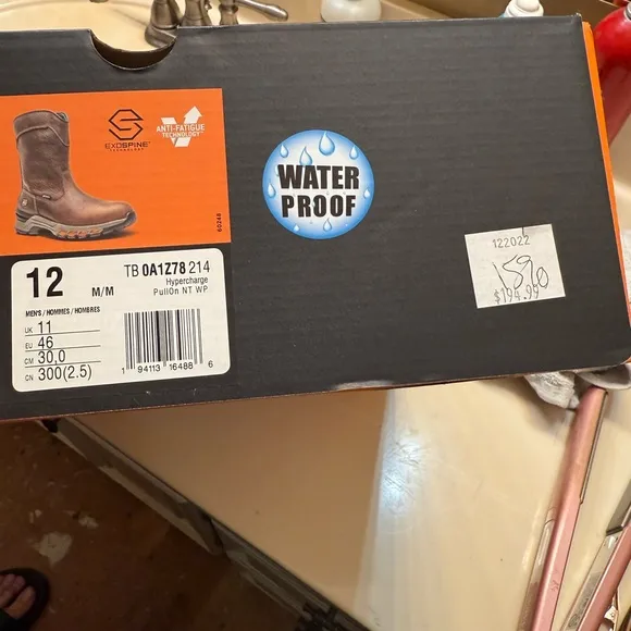 Timberland PRO Brown Work Boots Slip-Resistant Durable