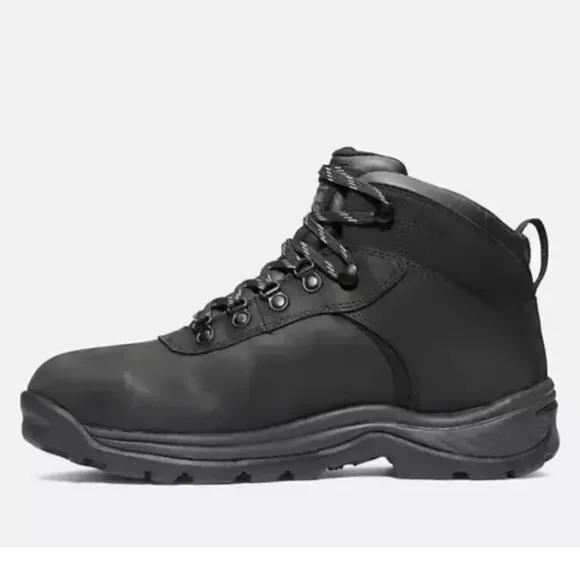 Timberland Pro Men 7.5 Blackout Steel Toe Waterproof Work Hike Boot 122024