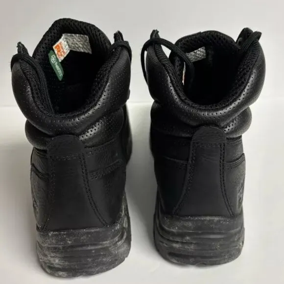 Timberland Pro Men’s Titan 6”, Alloy Toe Work Boots Black, Size 9 M