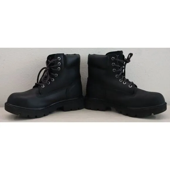 Timberland Pro Men's 6.5W Women's 8W Black Sawhorse Comp Toe 6&quot; Work Boots