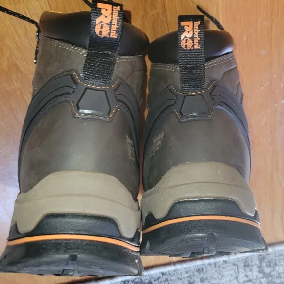 Timberland Pro Stockdale #A1216 Mens 6&quot; Alloy Safety Toe Work Boots NWOT