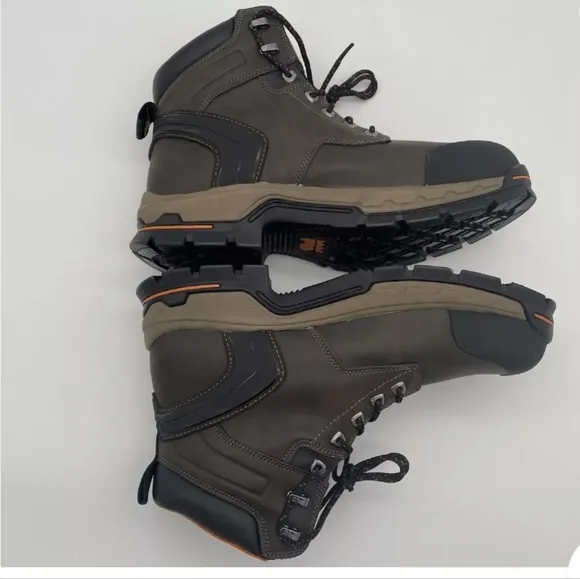 Timberland Pro Stockdale #A1216 Mens 6&quot; Alloy Safety Toe Work Boots NWOT