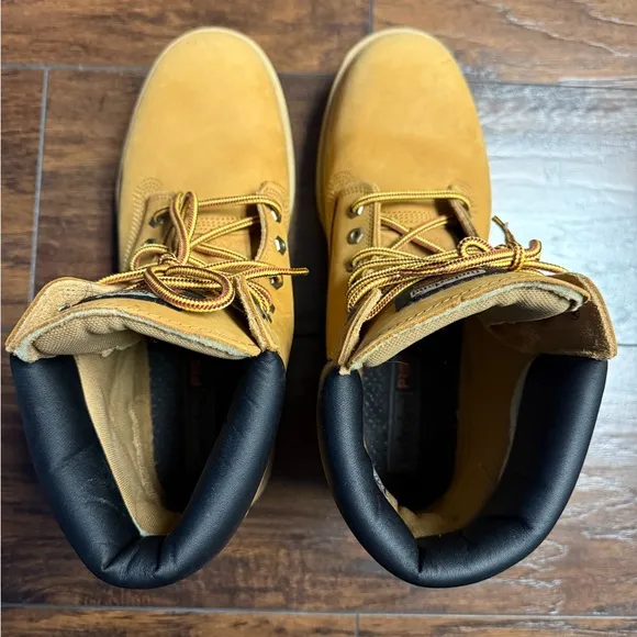 Timberland PRO Tan/Black Work Boots Rugged/Insulated and Waterproof Men Size 12