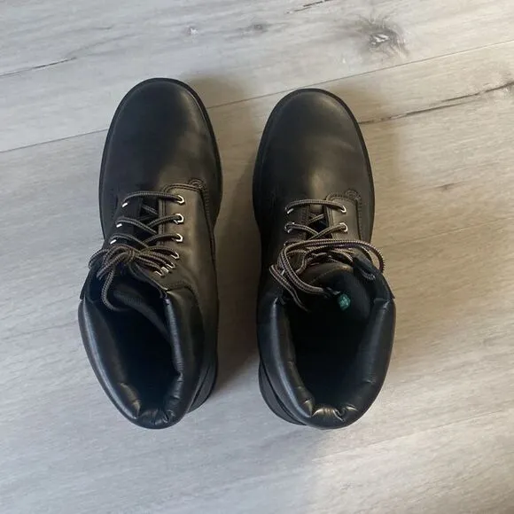 Timberland PRO Direct Attach Men's Waterproof 6-in. Work Boots 11.5 Blk NWOB