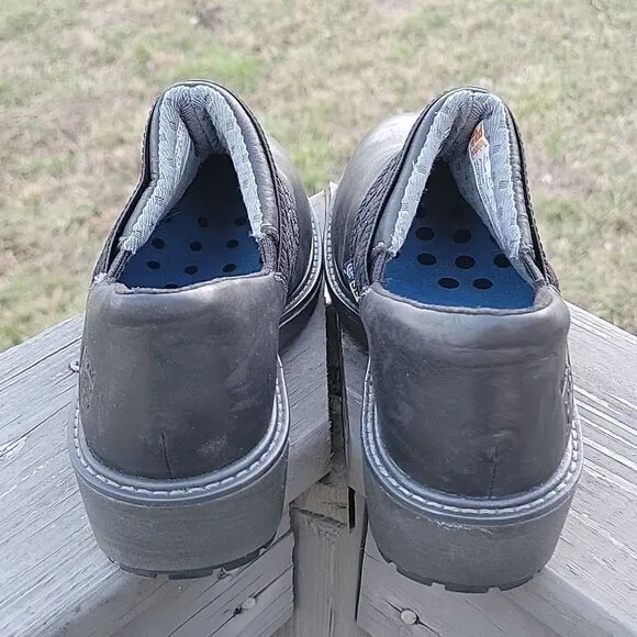 Timberland Pro Riveter slip-on work shoes size 6