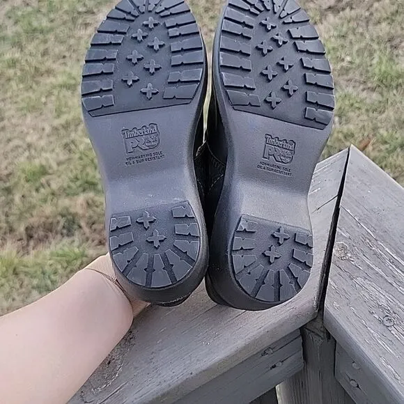 Timberland Pro Riveter slip-on work shoes size 6