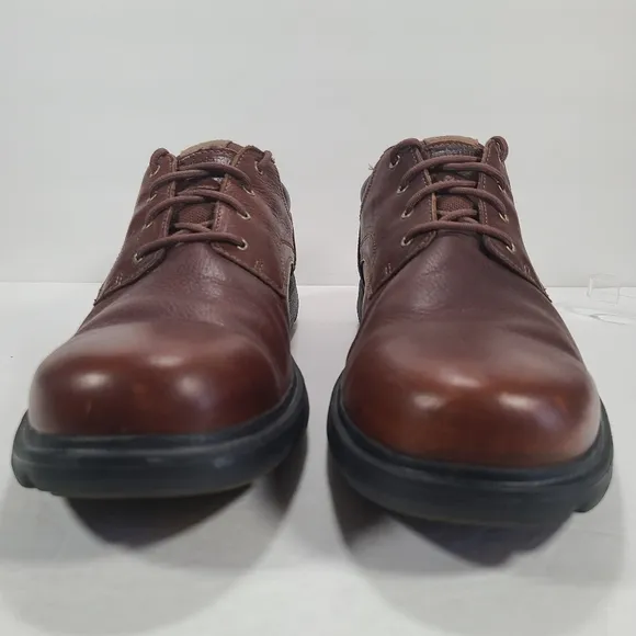 Timberland Richmont PT Oxford Brown Leather Lace Up Shoes Men Size 13