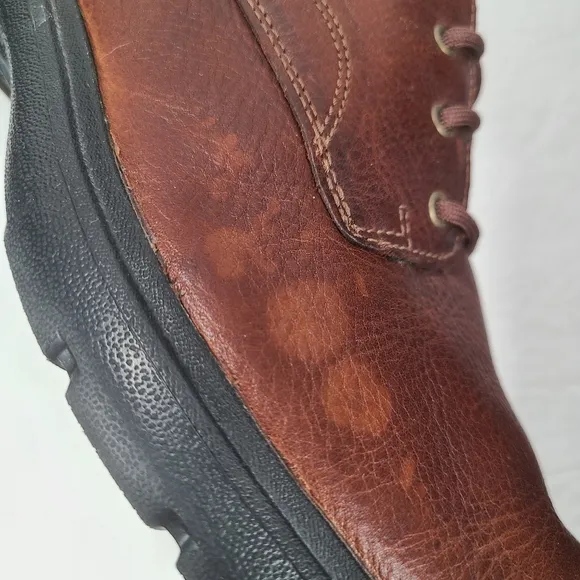 Timberland Richmont PT Oxford Brown Leather Lace Up Shoes Men Size 13