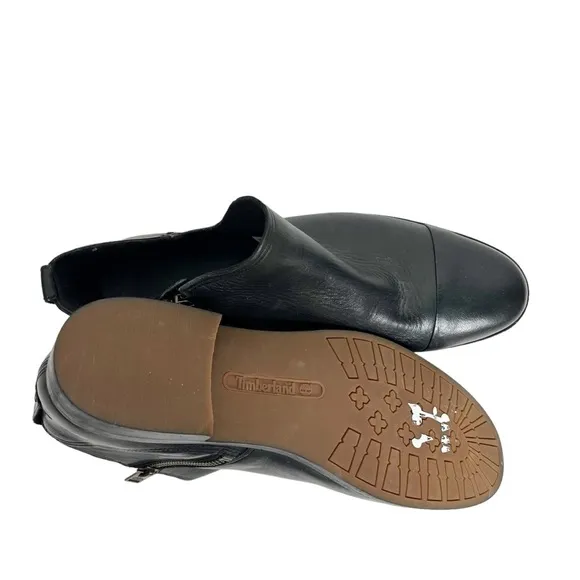 TIMBERLAND Somers Falls Defender Size 9.5/41 Women's Black Leather Slip on Shoes