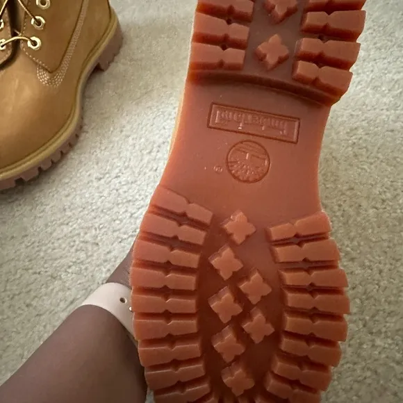 Timberland Tan Boots Rugged Nubuck Construction