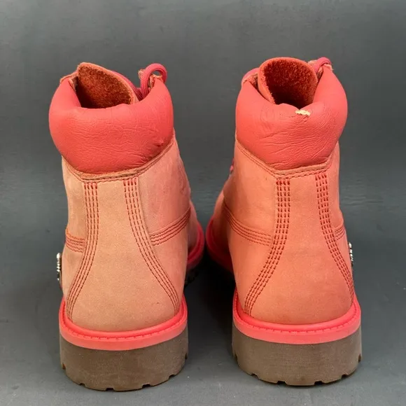 Timberland womens 6&quot; leather Premium Boot shoes size 5