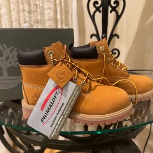 Timberland Youth Wheat Lace-Up Boots