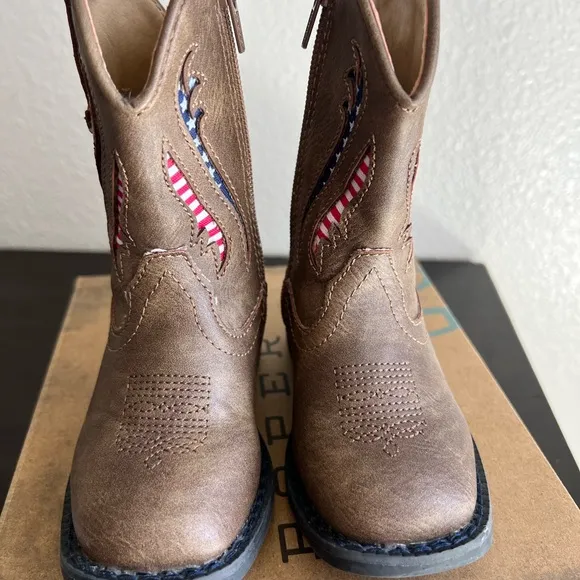 Toddler roper boots size 5C