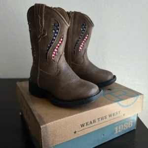 Toddler roper boots size 5C