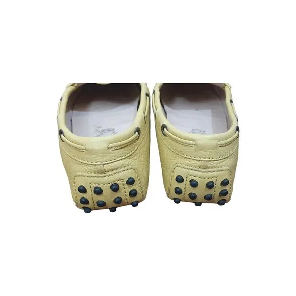 Tod's Yellow Driving Moccasins  Size EU 37 /6.5