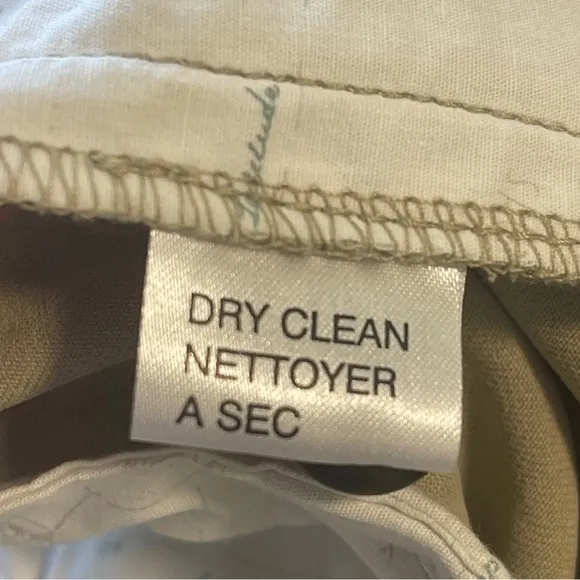 Tommy Bahama 100% Silk Relax Tan Chino Pants Neutral Men's 36x30