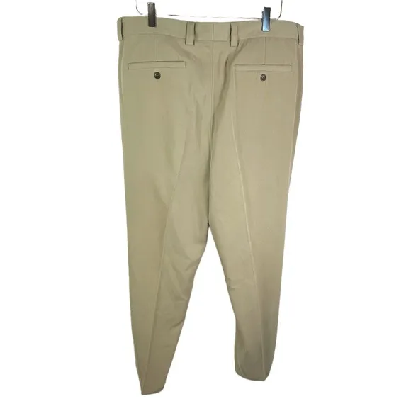 Tommy Bahama 100% Silk Relax Tan Chino Pants Neutral Men's 36x30