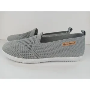 Tommy Bahama Gray Knit Sunset Slip On Casual Shoes Women’s Size 9.5 Memory Foam