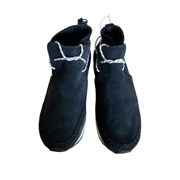 TOMS Rio High Top  Women's Size 7 Black Suede Sneakers Casual Shoes 10012378 NEW